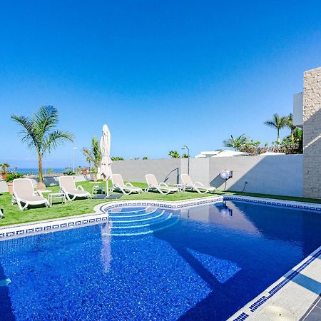 Villa Elisabetta, Luxury Villa With Heated Pool Ocean View In Adeje, Tenerife Costa Adeje  Bagian luar foto