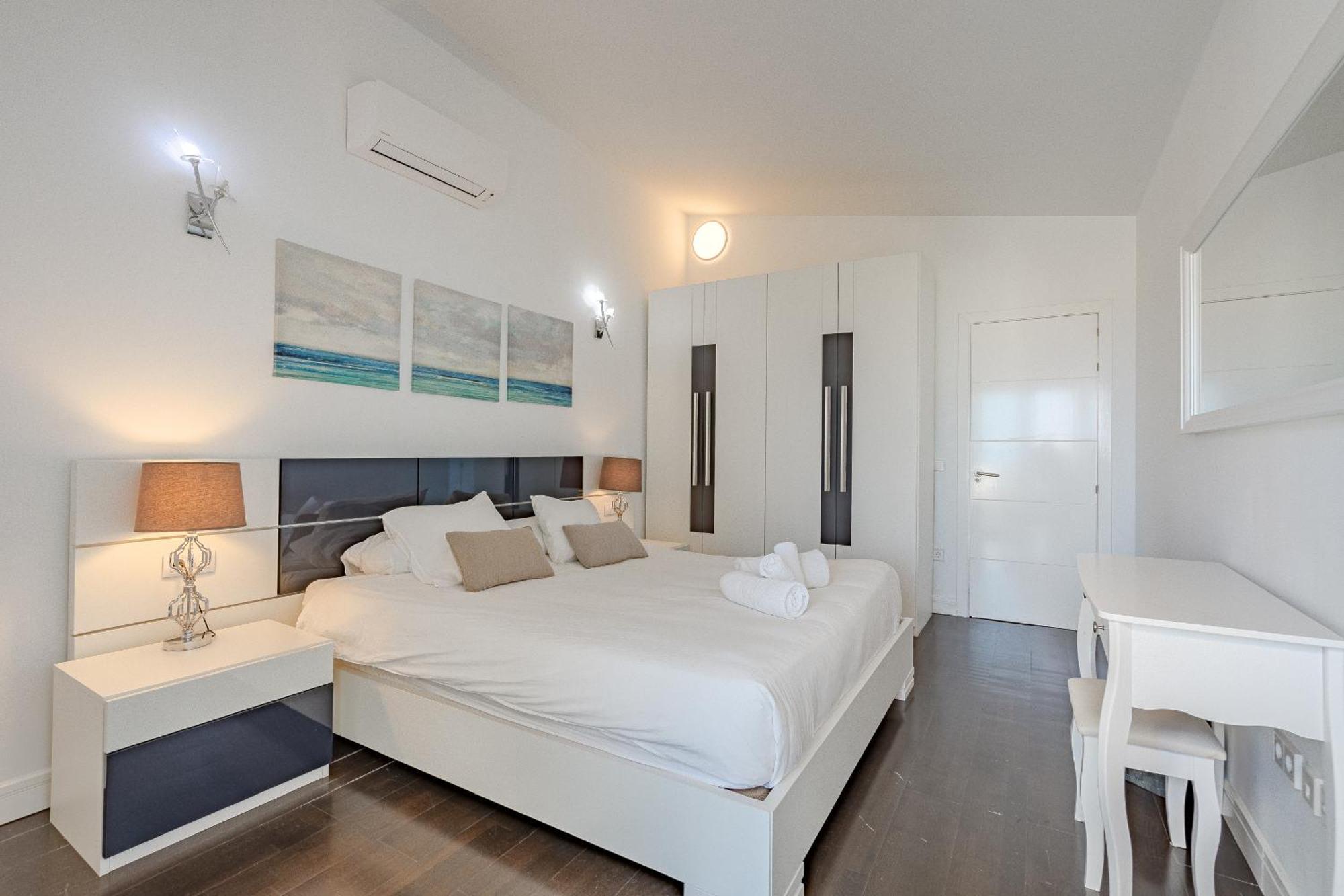 Villa Elisabetta, Luxury Villa With Heated Pool Ocean View In Adeje, Tenerife Costa Adeje  Bagian luar foto